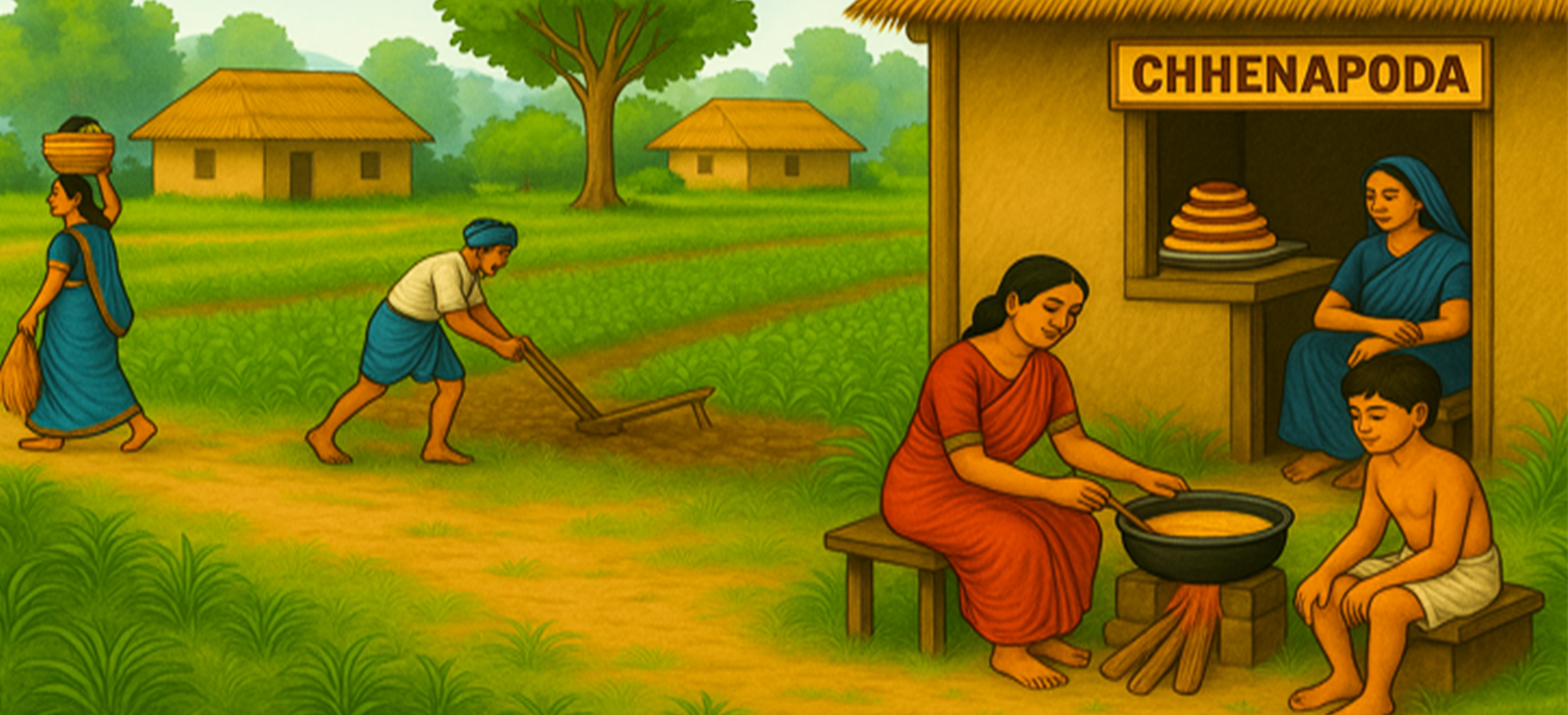 How Chhenapoda is Made